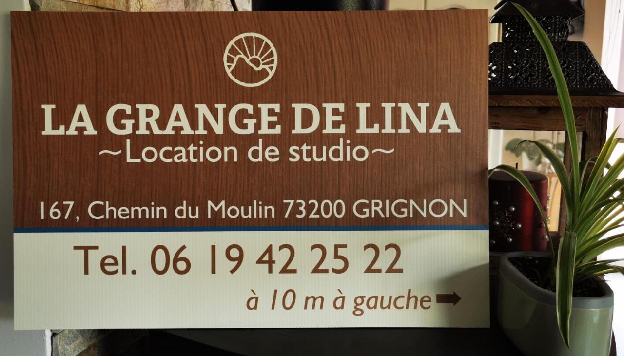 La Grange De Lina Apartment Grignon Luaran gambar